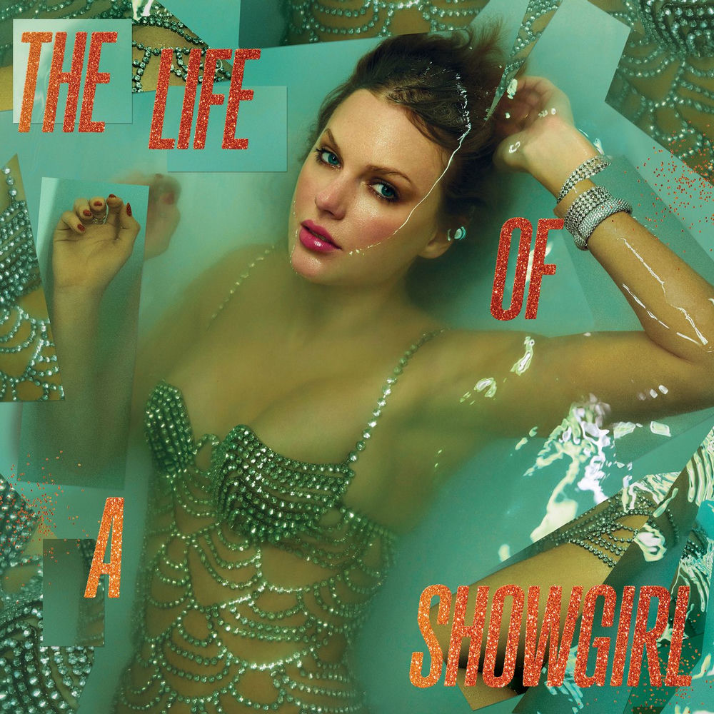 Taylor Swift – The Life of a Showgirl vinyl record cover